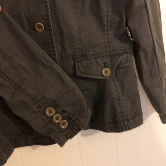 Eddie Bauer cotton sport jacket size 10 green - Picture 5 of 6